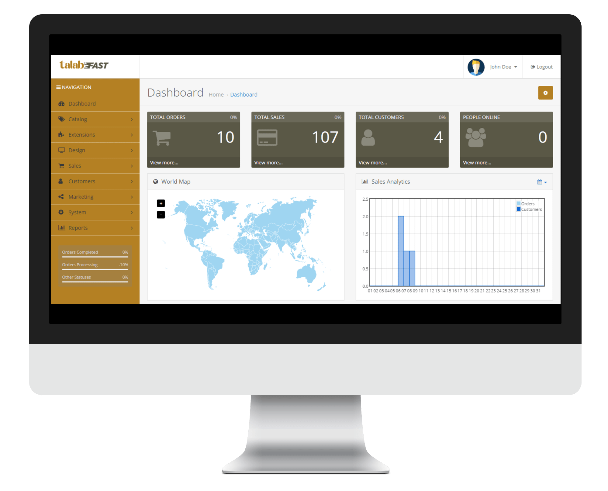 ecommerce-solutions-dashboard